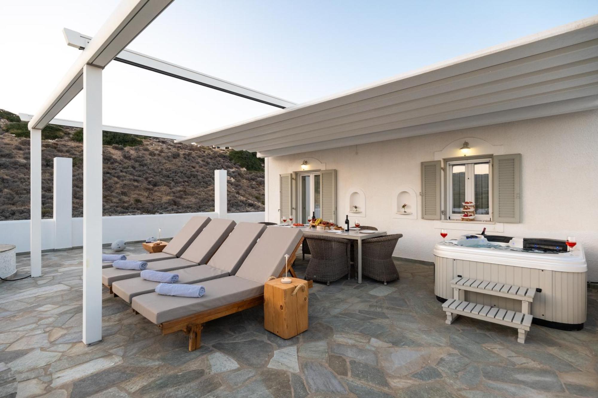 Panos Villa Asteras Isterni  Ngoại thất bức ảnh